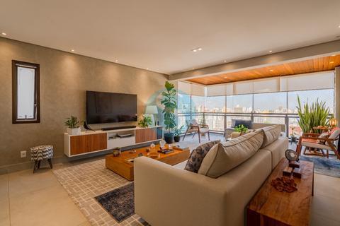 Apartamento à venda no Cambuí | 153 m² | 4 dormitórios | Vista permanente